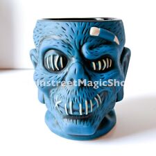 Disney World Trader Sams  BLUE Zombie Head 4th Ed Tiki Mug New In Box. picture