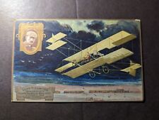 Mint France Aviation Airplane Postcard Gordon Bennett Cup Winner Glen H Curtiss picture