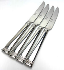 4 Reed & Barton Winthrop Stainless Flatware Steak Knives New picture