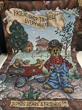 Boyd’s Bears & Friends Wall Hanging 26”x36” “Friendship Travels Everywhere” picture