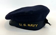 Pre-WWII US Navy USN Sailor Donald Duck Wool Beret Uniform Hat Dated 1933 picture