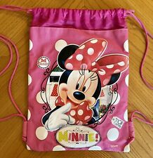 Disney Clarabelle’s Original Tote Bags Minnie Mouse Drawstring Back Pack B1 picture