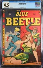 Blue Beetle #49 CGC VG+ 4.5 Classic Jack Kamen Good Girl Art Charlton 1947 picture