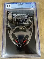 SHADOWHAWK #1 - CGC 9.8 - WHITE PAGES - UNCIRCULATED - EMBOSSED FOIL COVER picture