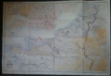 D-DAY GERMAN INTELLIGENCE MAP ISSUED ON 3RD JULY 1944 WWII DOCUMENTS  picture