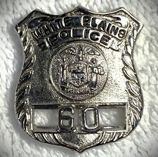 Police Badge White Plains New York Hat(?) picture