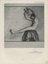 Nikolas Muray nude study Theatre Magazine page Scherzo 1922 picture