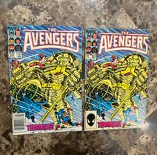 Avengers #257 -1985 -1st Appearance of Nebula. DIRECT AND NEWSSTAND COPIES picture