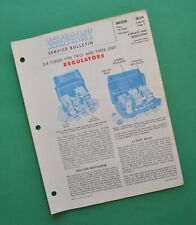 Antique 1940s-50s Harley Service Manual Dealer Bulletin Electrical Delco Remy FL picture
