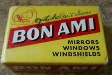 Vintage Bon Ami Soap Cake Bar For  Mirrors Windows Windshields, Etc 8oz  USA picture