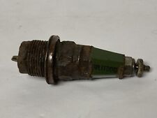 Antique Vintage Splitdorf Spark Plug Green Hit-Miss-Engine Rough Shape picture