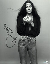 Living Legend Cher Signed Autograph 11x14 Photo BAS Beckett picture