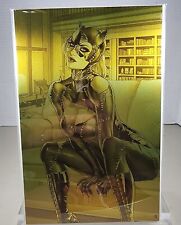 CON ARTISTS #3 Catwoman Battle Damaged GOLD METAL ASH MADI & RYAN KINCAID NM picture