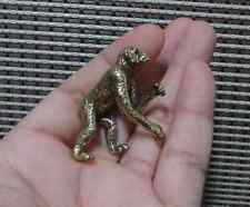 Vintage Style Solid Brass Chimpanzees Zodiac Monkey Animal Statue picture