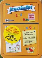 2021 Topps Garbage Pail Kids Food Fight Orange Tin Refrigerator Blaster Box picture
