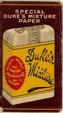 Antique DUKE'S SPECIAL MIXTURE CIGARETTE ROLLING PAPERS VG picture
