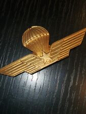 WWII 1950s French Belgium Airborne Recon Pathfinder Jump Wing Badge Pin L@@K picture