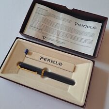 Vintage Visconti Pen Pericle Rollerball Blue Marbled picture