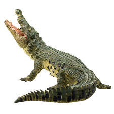 Mojo NILE CROCODILE MOVING JAW Wild zoo animals play model figure toys plastic picture