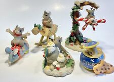 Fitz & Floyd Charming Tails Lot Of 5 Figurines No Boxes picture