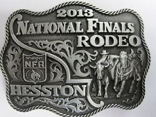 National Finals Rodeo Hesston 2013 NFR Youth (Small) Cowboy Buckle New Wrangler picture