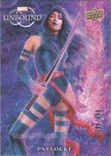 2022 Upper Deck Marvel Unbound #81 Psylocke Canvas /299 Fred Ian LeRoy picture