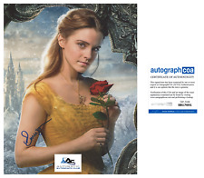 EMMA WATSON AUTOGRAPH SIGNED 11x14 PHOTO DISNEY BELLE BEAUTY AND THE BEAST ACOA picture