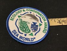 Girl Scout Ecology Conservation Award Sea World Collectible Embroidered Patch picture