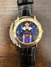 1997 Disney Artist Limited Edition Snow White Evil Queen Watch picture