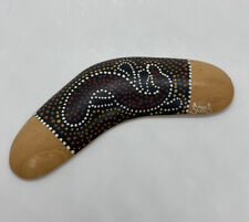 Vintage Jabiru Boomerang Hand Crafted Aborigines Native Tribe Old Australia 11 picture