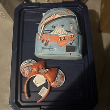 Disney Parks Tomorrowland Loungefly Mini Backpack New 2024 Disneyland & Ears picture