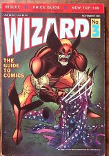 1991 WIZARD GUIDE TO COMICS #3 NOV  WOLVERINE BISLEY INTERVIEW EXCELLENT   Z5067 picture