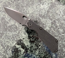 Rare Strider SnG Black Hybrid GG PD1 Knife Black Titanium Knives picture
