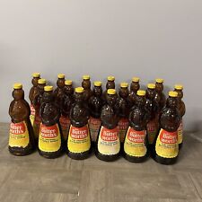 Lot Of 18 MRS. BUTTERWORTH'S  Glass Syrup Bottle 24 oz Metal Cap & Paper Label picture