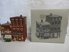 Dept. 56 Christmas In The City 1988 Variety Store & Barber Shop #59722 picture