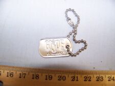 GI Joe Action Soldier Army Marine Pilot Navy Dog Tag 40th Ann  60's 12”  Metal picture