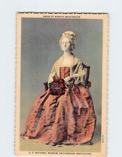 Postcard Dress of Martha Washington US National Museum Smithsonian Institution picture