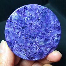 58.2G Natural Charoite Crystal Healing Polished Section Specimen Delicate  A3855 picture