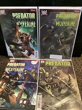 Predator vs Wolverine Lot. Variant covers. Plus Predator #1 picture