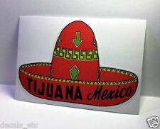 Tijuana Mexico Vintage Style Travel Decal / Vinyl Sticker, Luggage Label picture