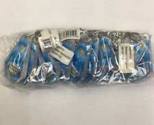 12 Pieces  Miami Beach Souvenir Keychain Plastic Double Sided New, Great Gift picture