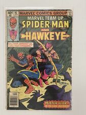 Marvel Team- Up # 92, GVG Spider-Man And Hawkeye. Mister Fear. picture