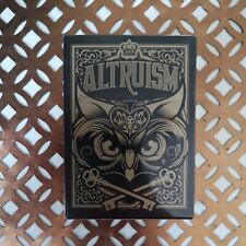 Altruism Playing Cards New & Sealed Limited Edition Blue Crown USPCC Deck picture