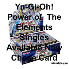 YuGiOh Power of the Elements POTE-EN Singles Available Now Choose Card picture