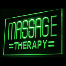 160043 Massage Therapy Beauty Salon Open Display LED Night Light Neon Sign picture