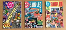 DC Sampler Set Preview First John Constantine Crisis Robotech Perez Moore 1-3 NM picture