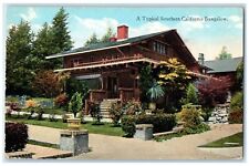 1931 A Typical Southern California Bungalow Pomona California CA Posted Postcard picture