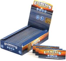 😎ELEMENTS 25 PACK (1 Box)🧡1 1/4 SIZE 💚RICE PAPER💛ULTRA THIN picture