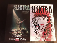Elektra Volume 1 And 2 Bloodlines & Reverence Complete Set Marvel TPB picture