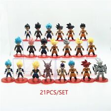 21pcs Dragon Ball Z Figures Super Saiyan Goku Vetega Gotenks Action Figures Toys picture